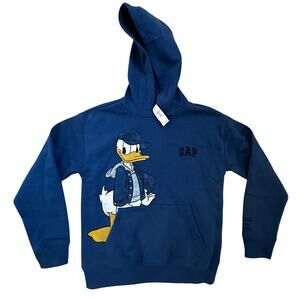 GAP‎ Kids | Donald Duck 90th Anniversary Hoodie | Blue | SZ 14-16 XXL